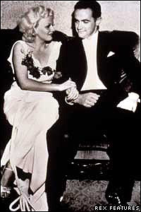 Howard Hughes and Jean Harlow photo