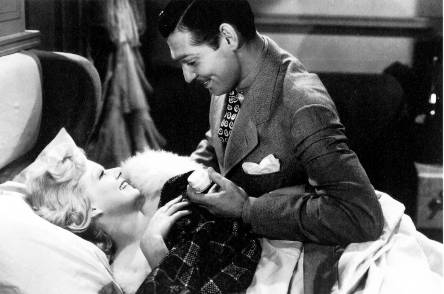 Jean Harlow and Clark Gable