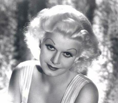 bemused Jean Harlow