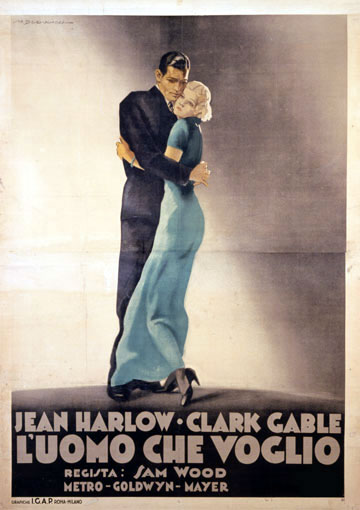 Clark Gable and Jean Harlow