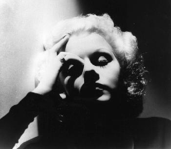 Jean Harlow shadows