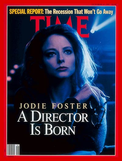 Jodie Foster on the cover of Time Magazine