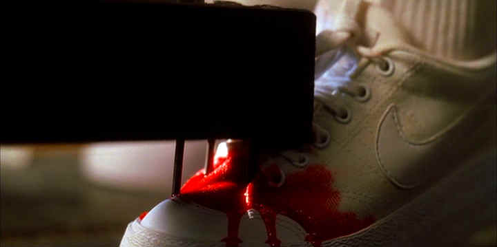 bloody shoe