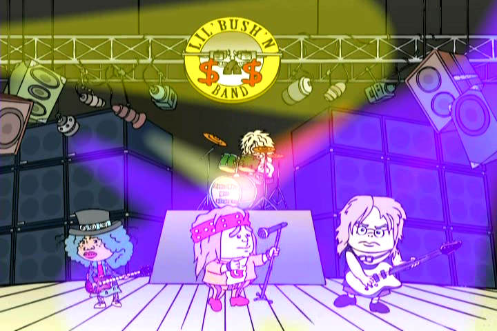 Lil' Bush band as Guns n Roses