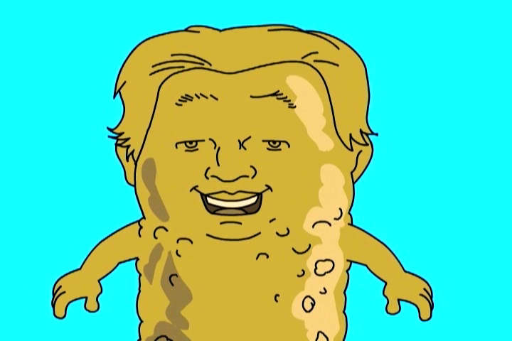Al Gore poo is made of corn and almonds