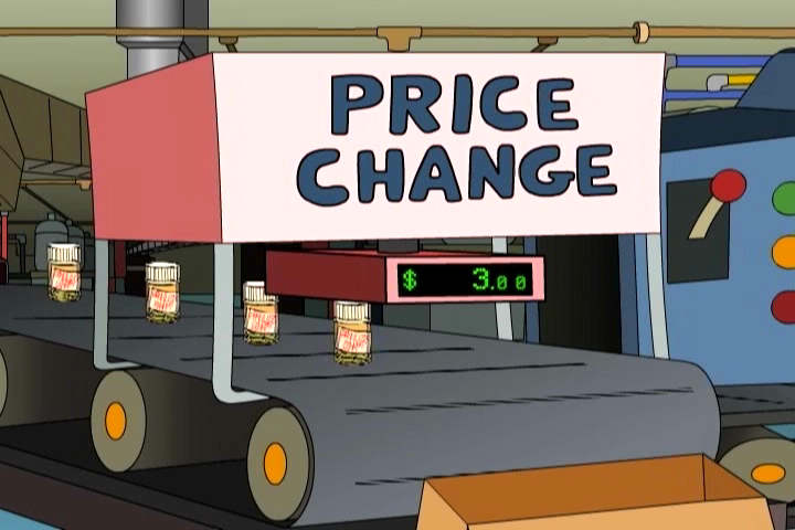 price change - canadian price