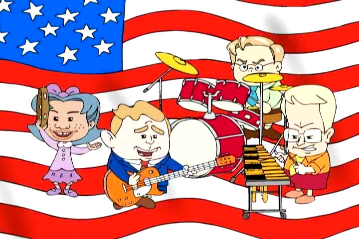 Lil' George Bush and his band of cronies