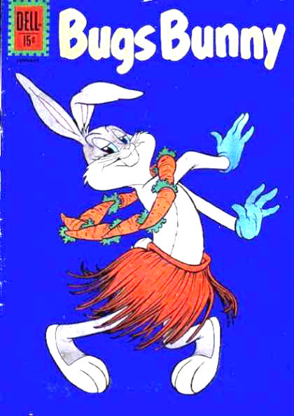 hula girl Bugs Bunny