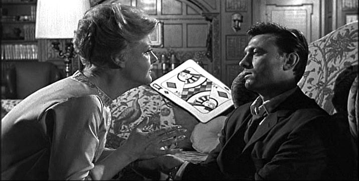 Queen of Diamonds - Angela Lansbury reveals the mission to Laurence Harvey