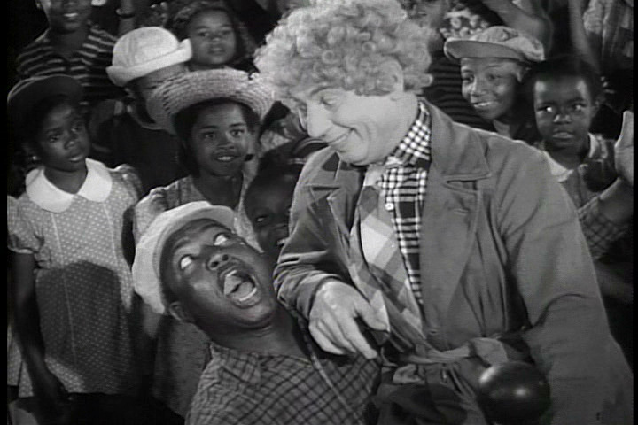 Dudley Dickerson and Harpo Marx