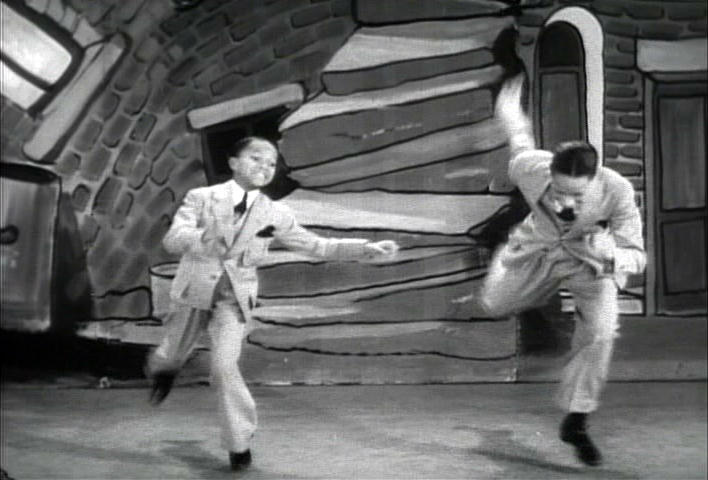 athletic dancing by the Nicholas Brothers