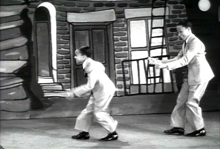 Stepping proud with the Nicholas Brothers in 1935