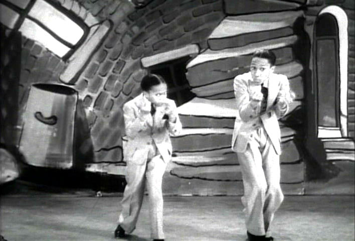 Nicholas Brothers dancing