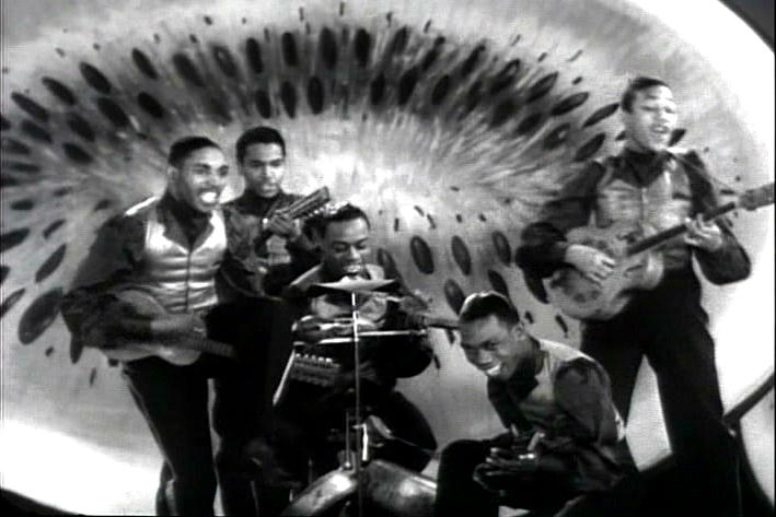 Five Racketeers, 1935 image from black vaudeville