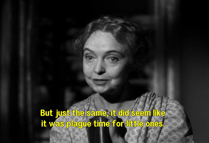 Lillian Gish in Night of the Hunter