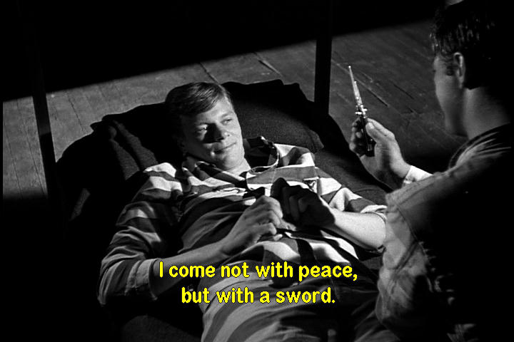 not with peace, but with a sword picture