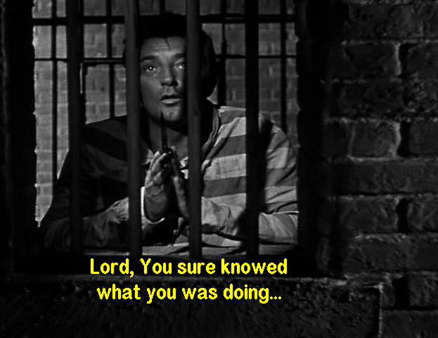 Harry Powell in jail