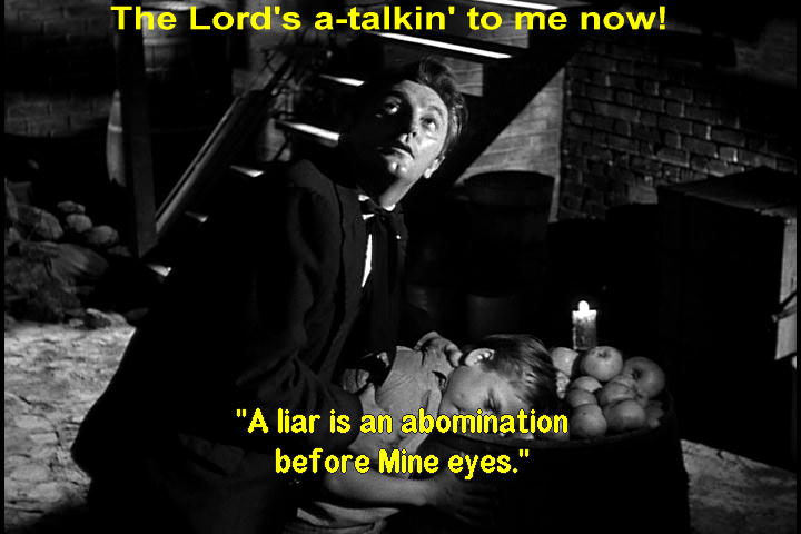 the Lord's talking to me