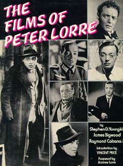 The Films of Peter Lorre, 1982 book cover