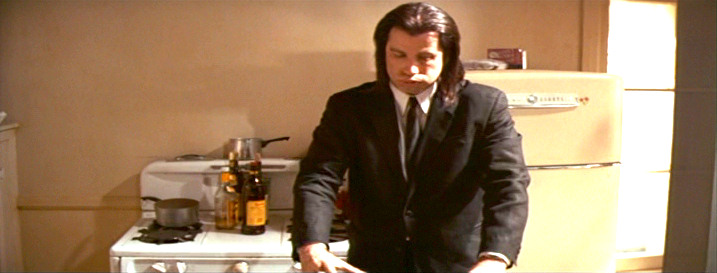 John Travolta in Pulp Fiction