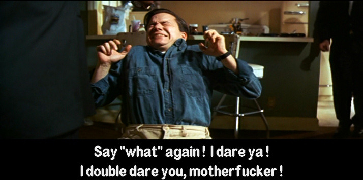 Frank Whaley as Brett in Pulp Fiction