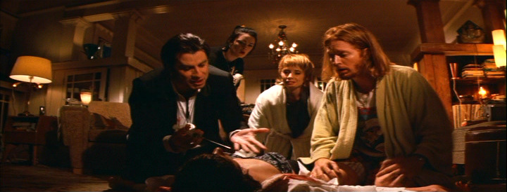 Eric Stoltz and John Travolta discuss medical procedures