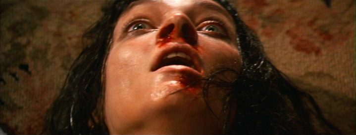 Mia Wallace awakes from her heroin coma
