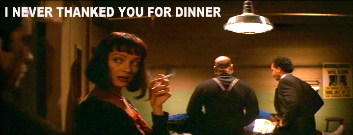 Uma Thurman in Pulp Fiction