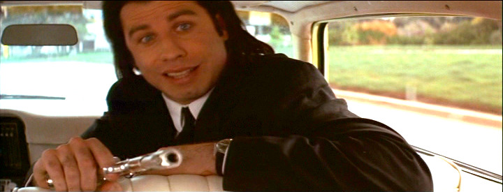 John Travolta in Pulp Fiction