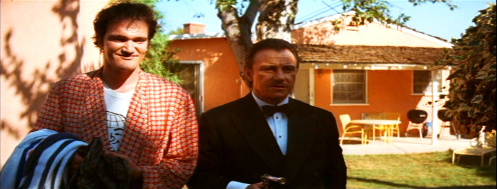 Quentin Tarantino and Harvey Keitel