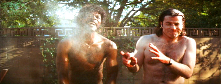 nude Samuel L Jackson and naked John Travolta