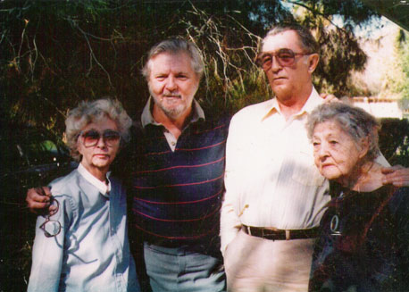 1988 Robert Mitchum family photo