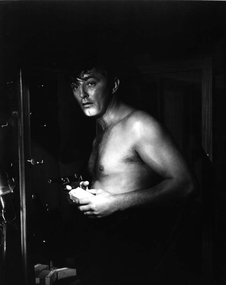 shirtless Robert Mitchum