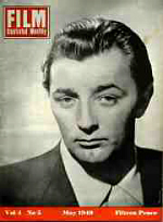 Bob Mitchum magazine cover