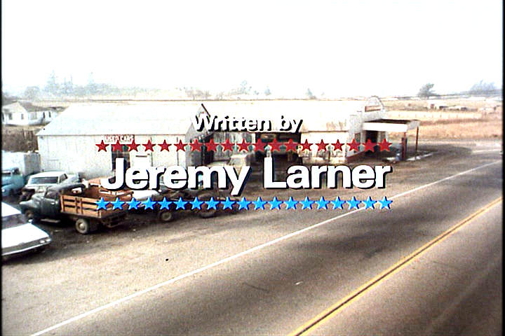 Oscar winning screenplay by James Lerner