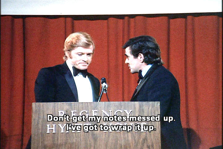 Robert Redford and Pat Harrington Jr 1972 image