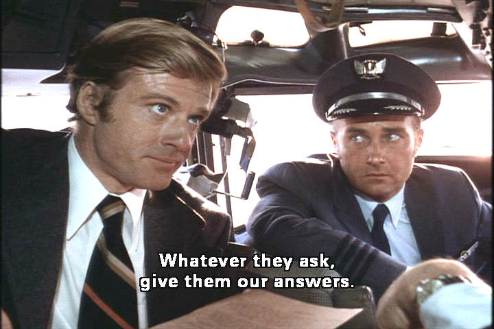 Robert Redford and Tom Dahlgren