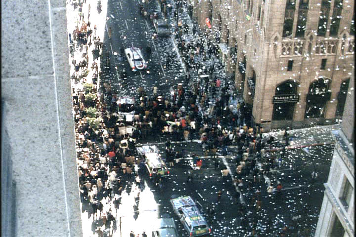 ticker tape parade