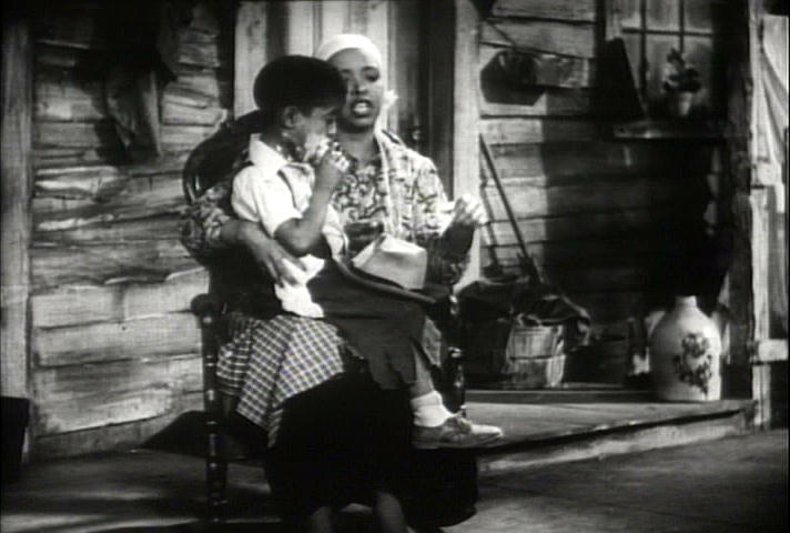 child actor Sammy Davis Jr and Ethel Waters, 1933 image