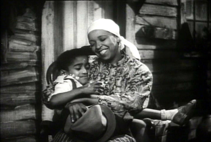 Sammy Davis and Ethel Waters, mother and son