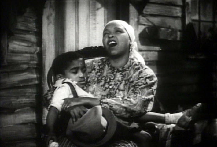 Sammy Davis and Ethel Waters, mother and child