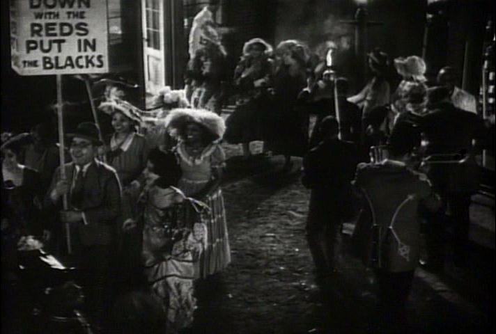 Down with the Reds - Put in the blacks!