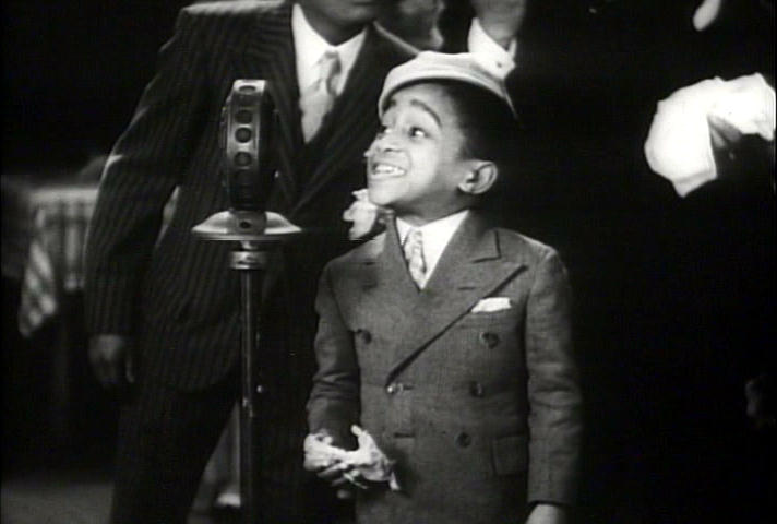 handsome young 7 year old Sammy Davis Jr