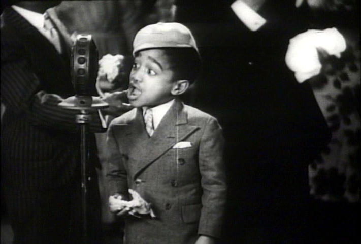 Sammy Davis Jr as a child actor