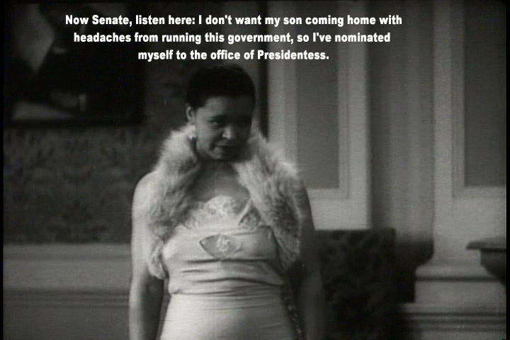 Presidentess Ethel Waters