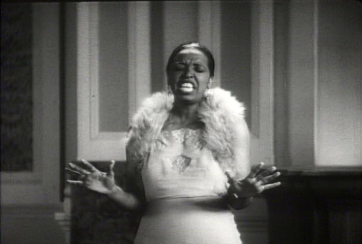 nice shot of Ethel Waters in action