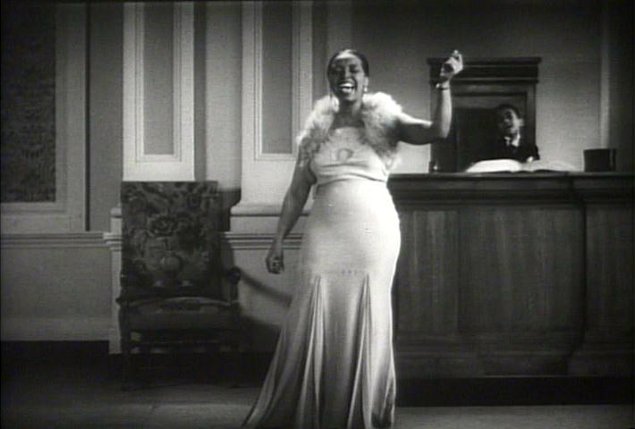 statuesque figure Ethel Waters