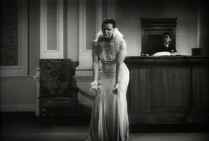 Ethel Waters reaching down