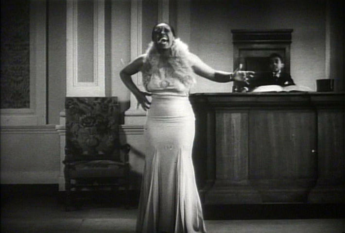 Ethel Waters singing Underneath a Harlem Moon