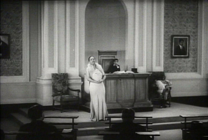 Ethel Waters singing for the president